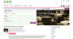 Desktop Screenshot of dinner-deals.com